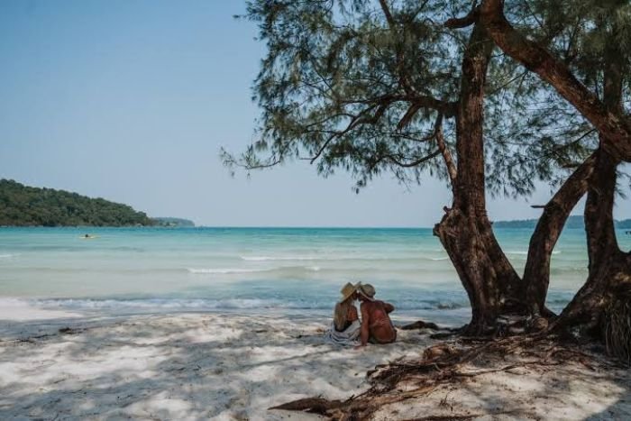 The Cambodian coastline offers a family-friendly pace